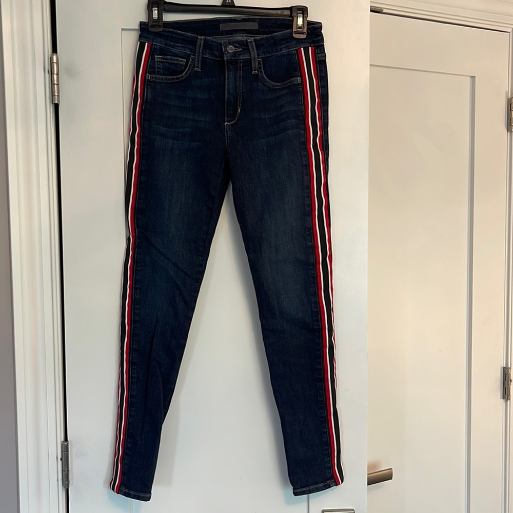 Joe’s Jeans with patterned side